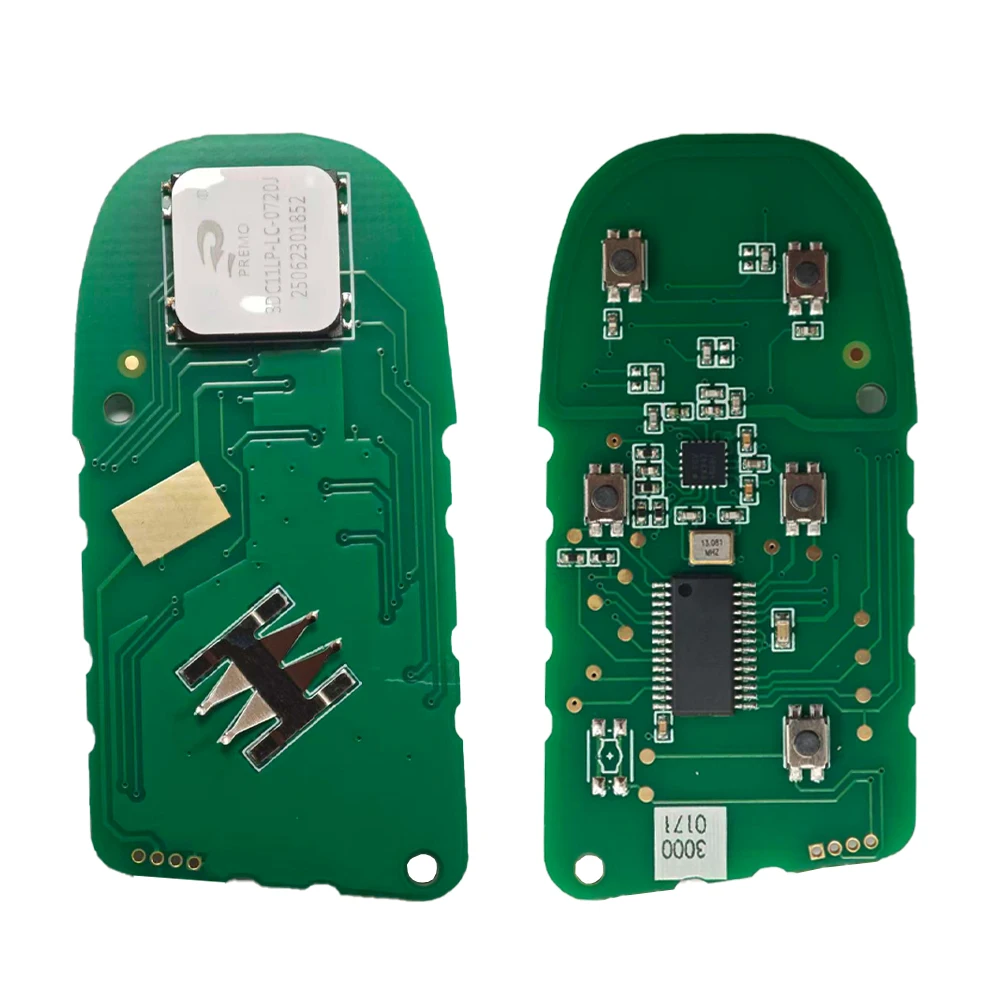 4 Buttons M3N-7393490 Keyless Go Smart Car Key 433MHz ID46 Chip Compatible For Maserati Quattroporte Ghibli 2014-2016