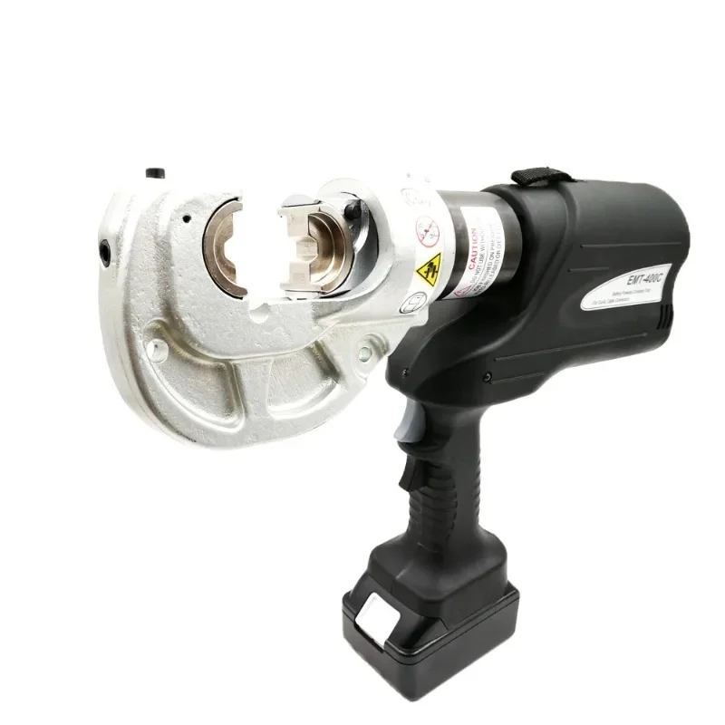 

EMT-400C 12T обжимной станок с батарейным питанием, гидравлический обжимной наконечник для кабеля, шестигранный инструмент для обжима кабеля 16-400 мм2