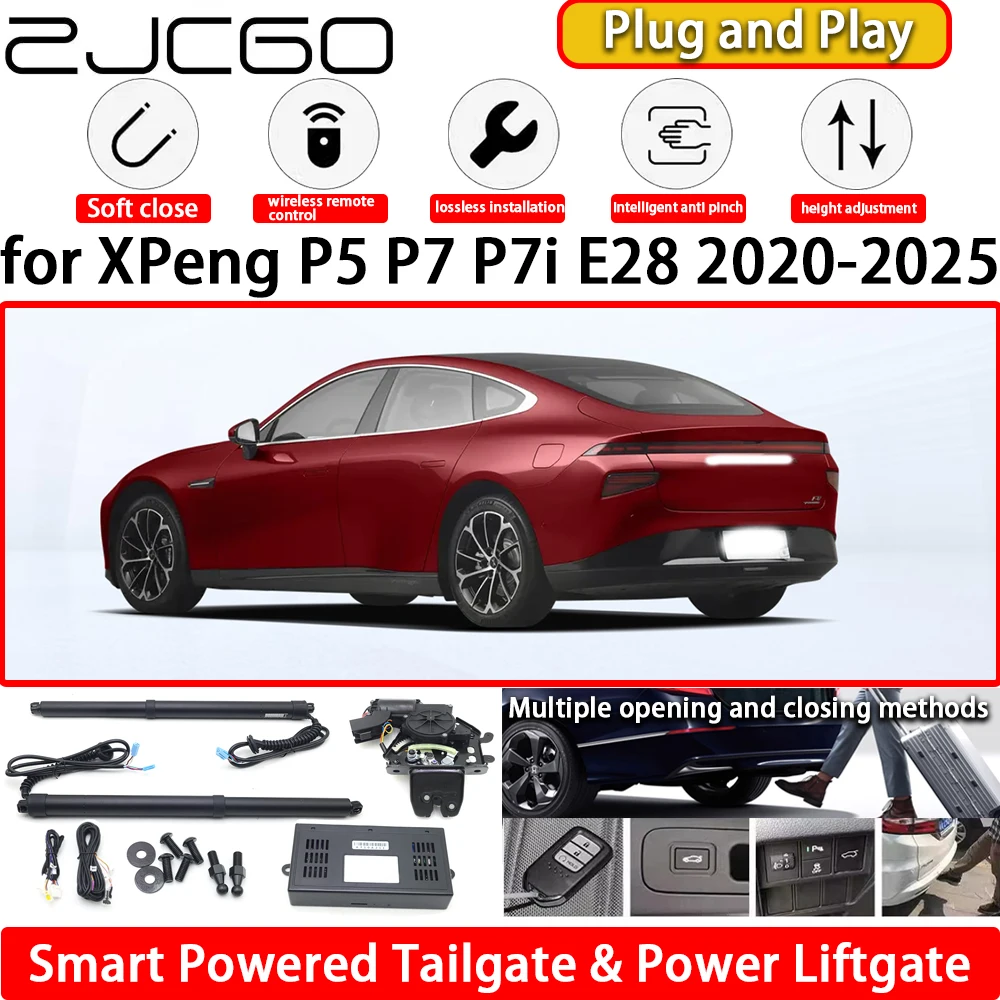 

for XPeng P5 P7 P7i E28 2020-2025 OEM Automatic Electric Powered Tailgate Power Liftgate Tail Gate Lift Kit System Plug & Play