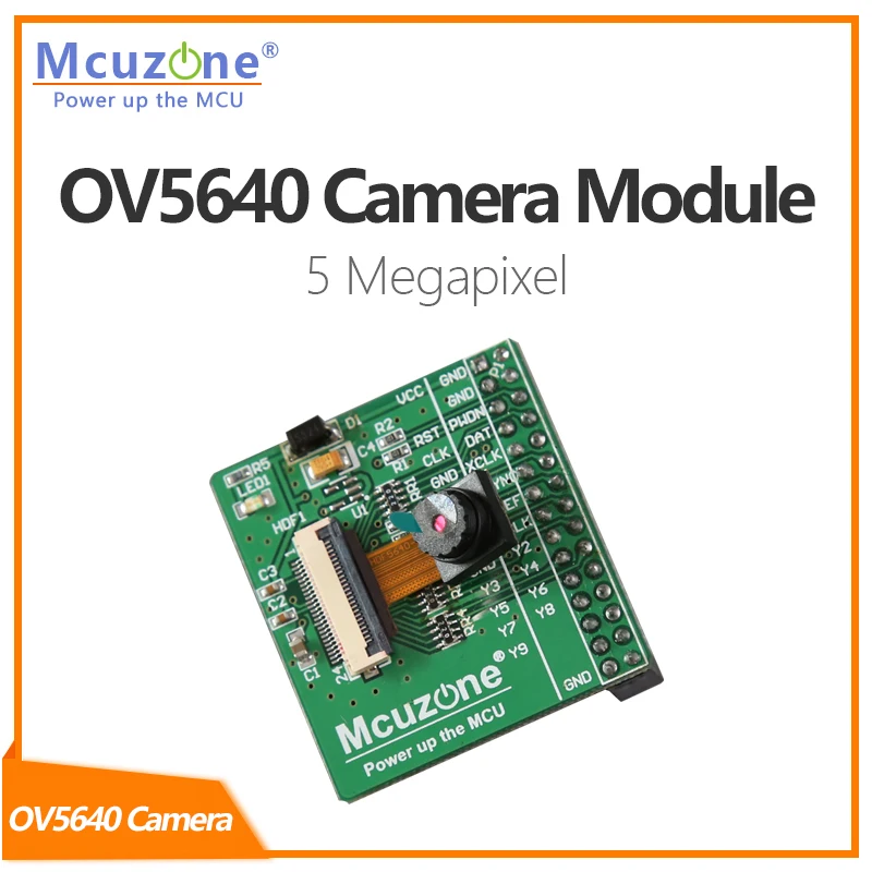 OV5640 5MegaPixel image sensor, tested on MCIMX6G2CVM05AA