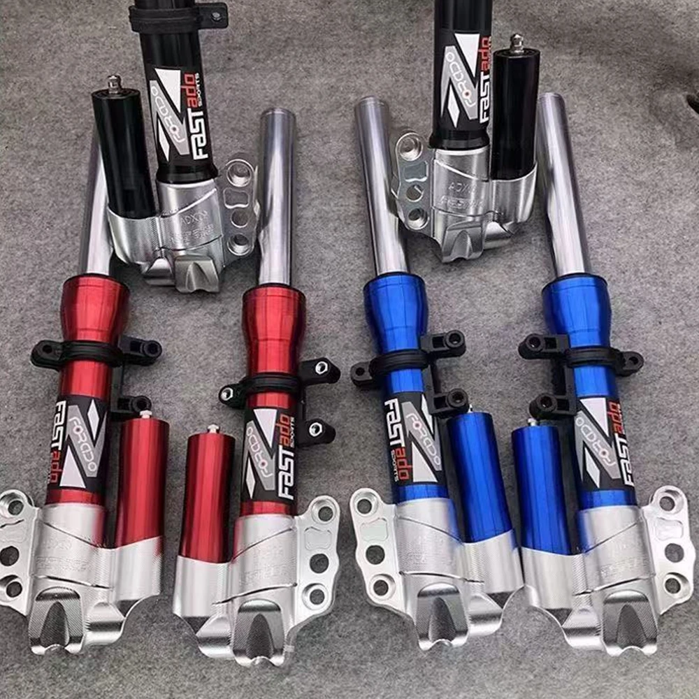 CNC 30/31core 360/380/400/420mm Gas Cylinder Hydraulic Front Fork Shock Absorber For Yamaha FORCE RSZ Niu N1S E-scooter Modify