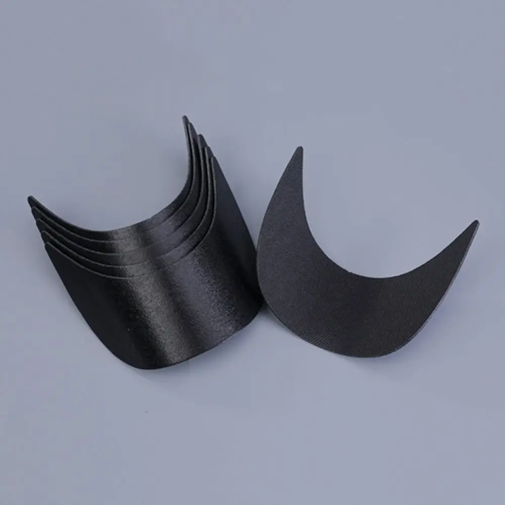 20Pcs DIY Baseball Cap Brim Peaked Plastic Removable Hat Brim Inserts Comfortable To Wear Practical Hat Visor Shaper Inserts