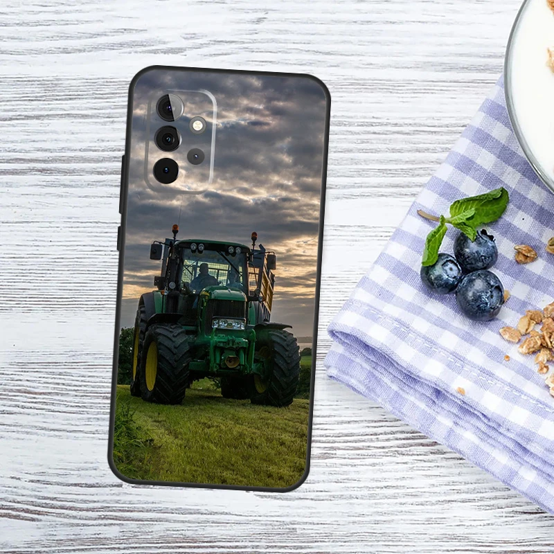 Farm Vehicle Tractor Case For Samsung Galaxy A52 A32 A12 A14 A34 A54 A53 A33 A13 A51 A71 A15 A25 A35 A55 Cover