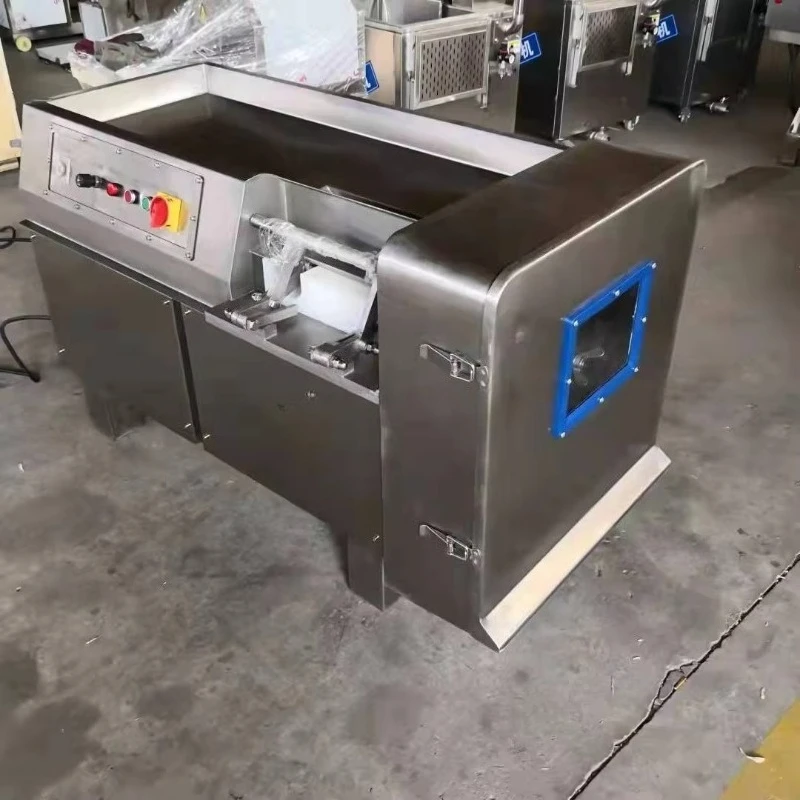 Adjustable‑Size Meat Dicing Machine Labor‑Saving Cutter For Food Factory Meat Cube Production Machine