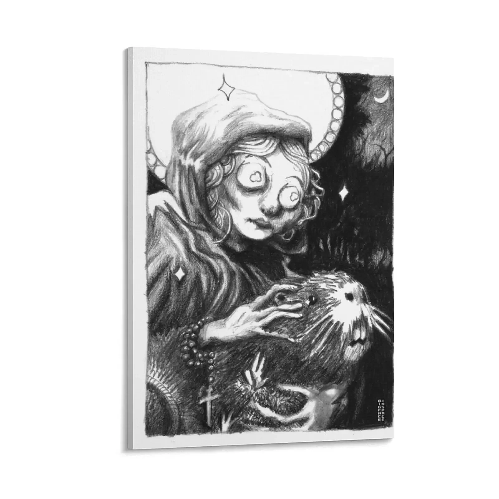 

Madonna degli Argini (Riverbanks Madonna) Canvas Painting anime posters poster anime wall decoration paintings aesthetic room