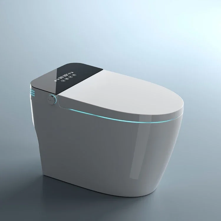 High End Automatic Flush Sanitary Ware Automatic Bathroom Water Closet Wc Intelligent Smart Toilet For Home