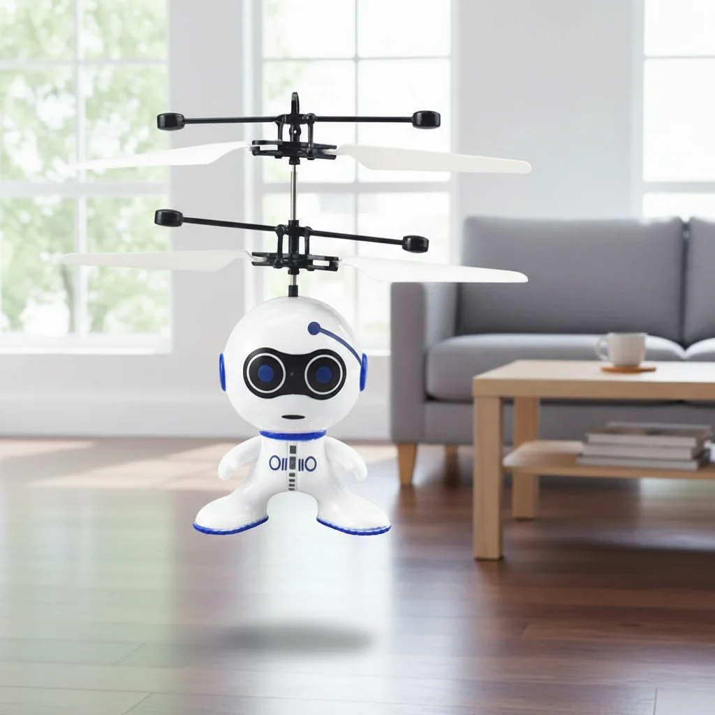 

Hot-selling Induction Suspended Crystal Ball Sense Colorful Ball Induction Flying Helicopter Children's Toys Holiday Gift 2026