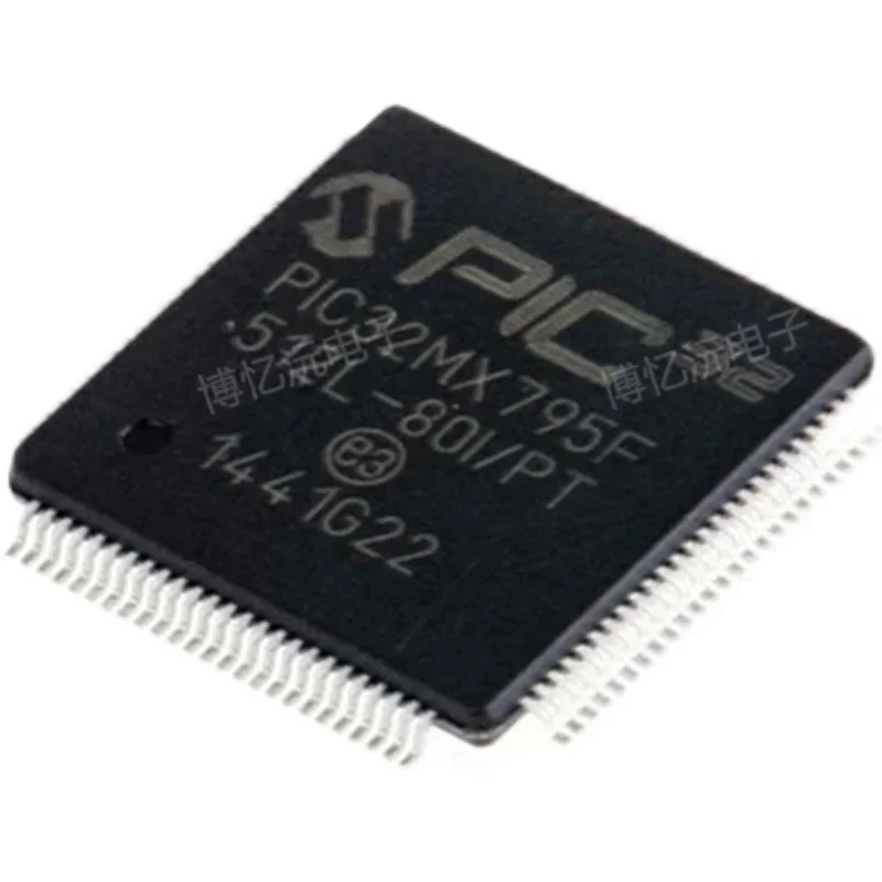 1PCS/LOT PIC32MX795F512L-80I/PT  PIC32MX795F512L-80I TQFP100 New Original In Stock