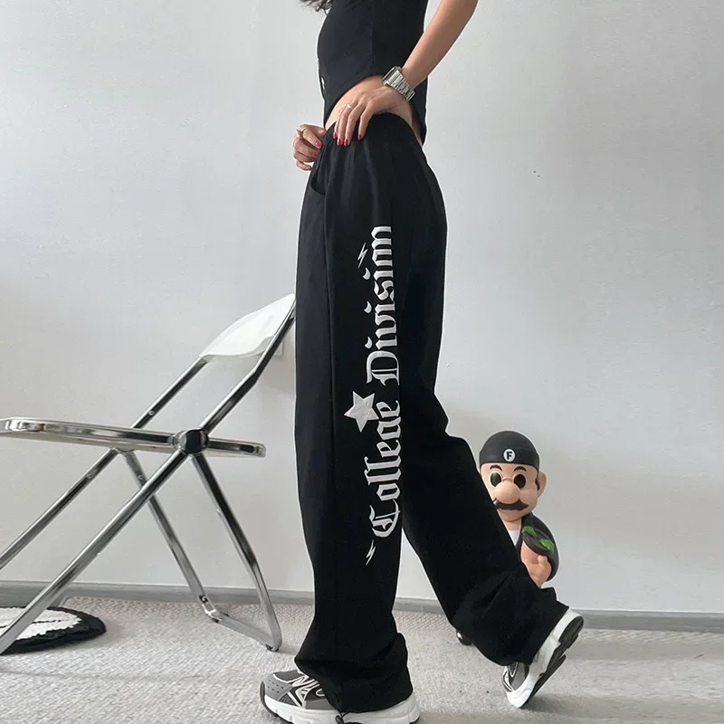 Koreaanse Stijl Harajuku vrouwen Joggingbroek Fashion Casual Losse Wijde Pijpen Broek Japanse Streetwear Broek Vrouwen Y2k Kleding