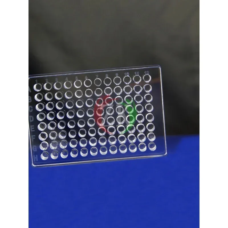 96 well quartz glass enzyme-linked immunosorbent assay plate (high temperature and corrosion resistance)