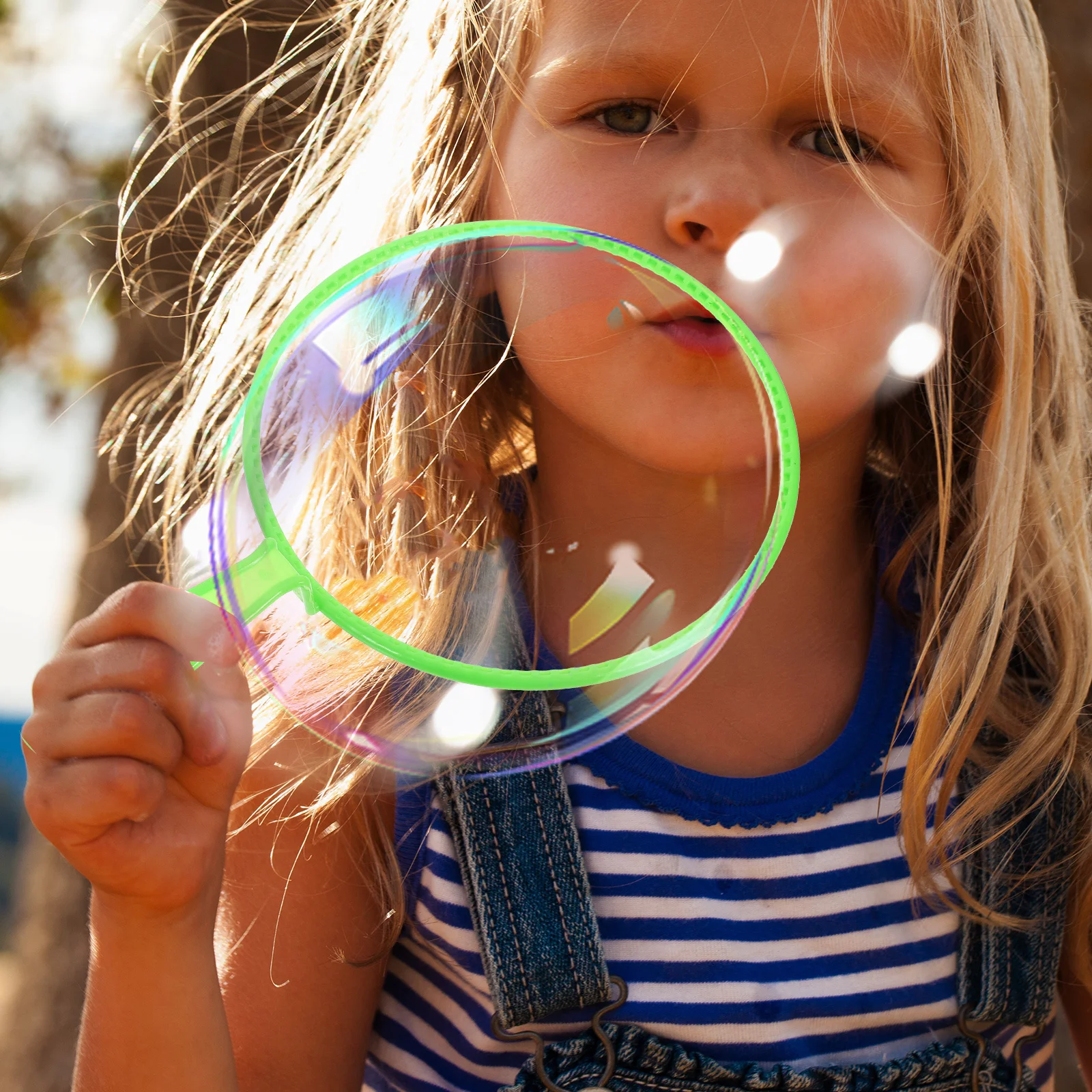 1Set Blase Maker Ring Tragbare Kreative Blase Blasen Werkzeug für Kinder Spielen Im Freien Party Favors Maker