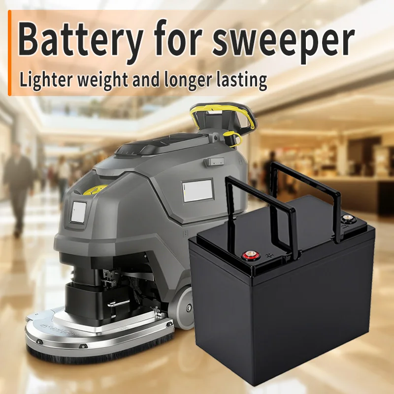 LiFePO4 12.8v 100ah 24V 25.6V 100Ah 200Ah Lithium Ion Battery Pack for Floor Sweeper Sweeping Machine