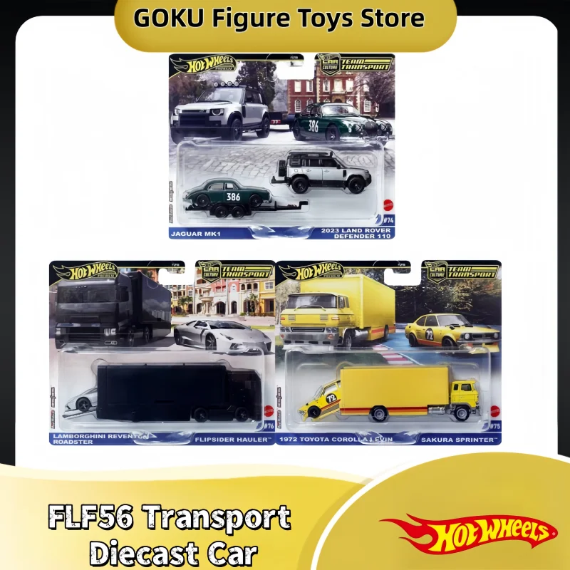 

Новые коллекционные модели Hot Wheels Car Culture Team Transport: Real Riders Alloy FLF56 1972 Toyota Corolla Levin, Land Rover Defender 110