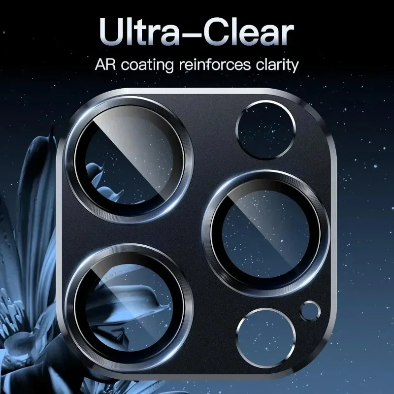غطاء حماية لعدسة الكاميرا لهاتف آيفون 16 17 برو ماكس 16 بلس 15 14 برو 15 برو ماكس 12 13 ملحقات حافظة هاتف صغيرة