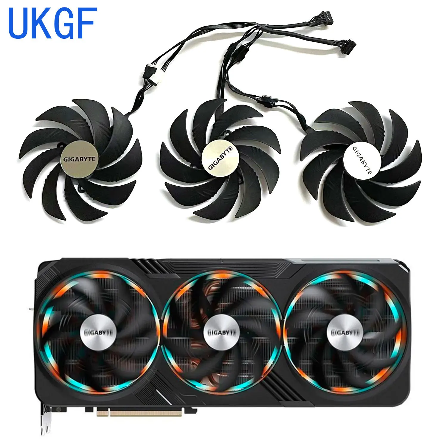 New 105MM PLD10020S12H RTX4080 4090 GPU Fan for Gigabyte Geforce RTX 4090 RTX 4080 Gaming OC Cooling Fan