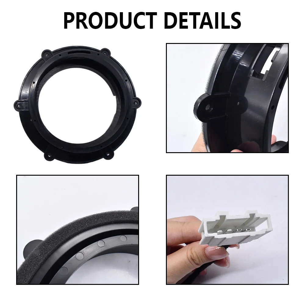 1 زوج لفولكس واجن ماجوتان ساجيتار تيجوان سكودا اوكتافيا مكبر صوت للسيارة محول الصوت جبل 6.5 8 بوصة خاص مع المكونات ضياع #6