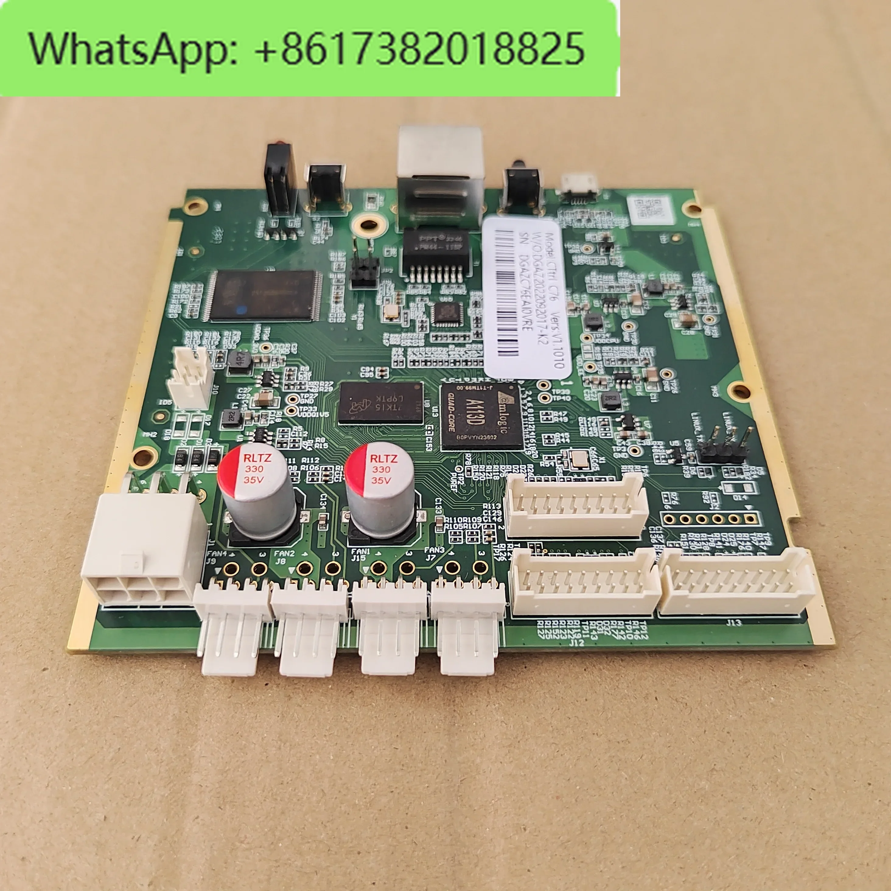 لوحة تحكم bitmain Antminer جديدة تمامًا c76 A113D amlogic ks3 s19 S19jpro s19xp S21 T21 S19Kpro لوحة تحكم #3