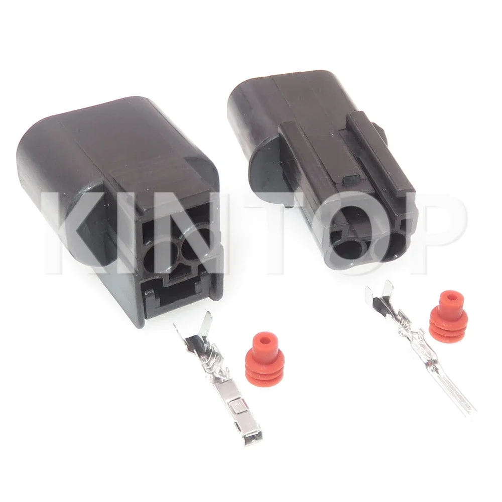 1 ชุด 2 Pins รถหมอกโคมไฟสายไฟกันน้ําซ็อกเก็ต AC Assembly PB625-02027 PB621-02020 Auto Sealed Connector ลวด