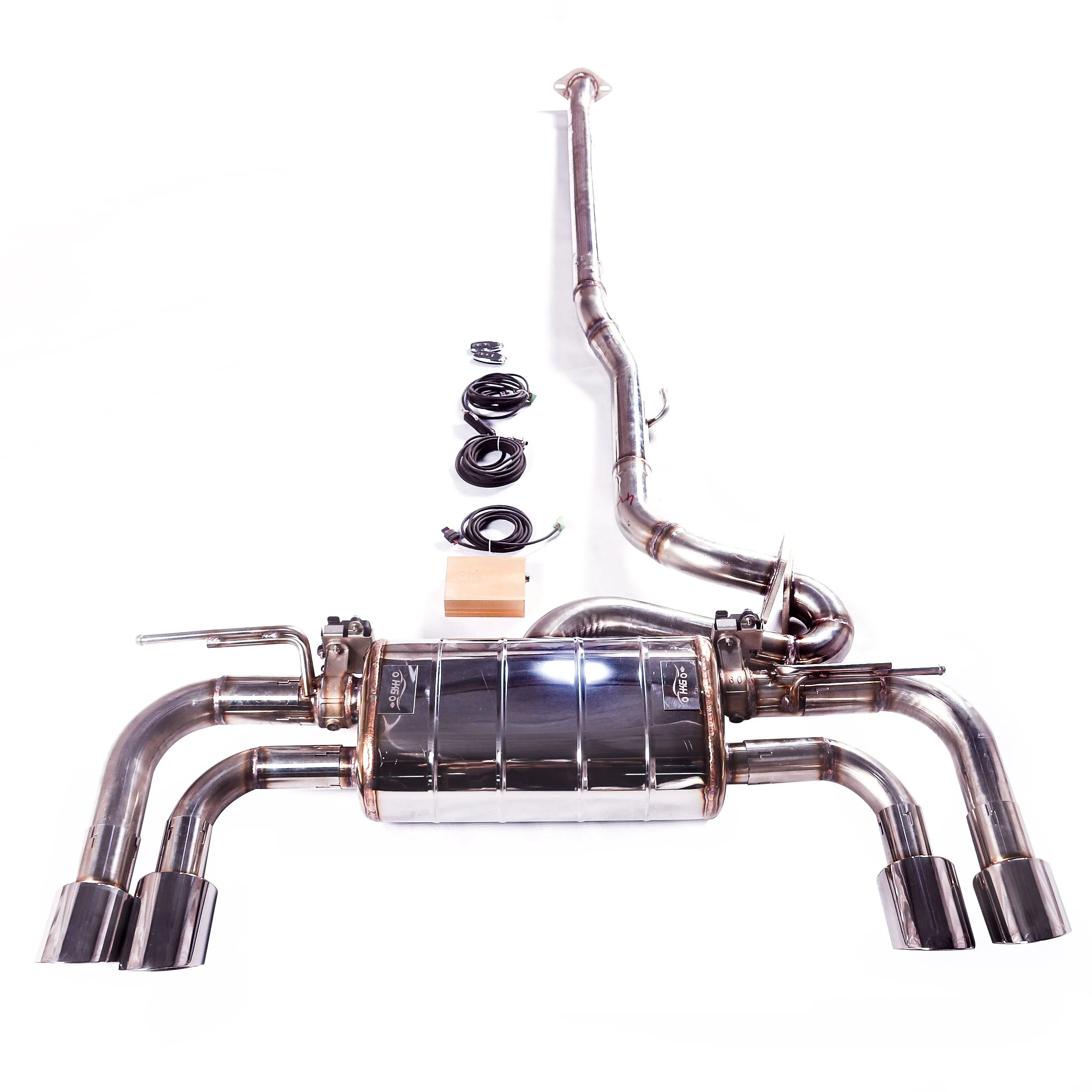 

Для Hyundai Genesis Coupe 2.0T 3.8L SUS304 Catback 2008-2012 годов выпуска с клапанным глушителем и высокопроизводительной выхлопной системой.