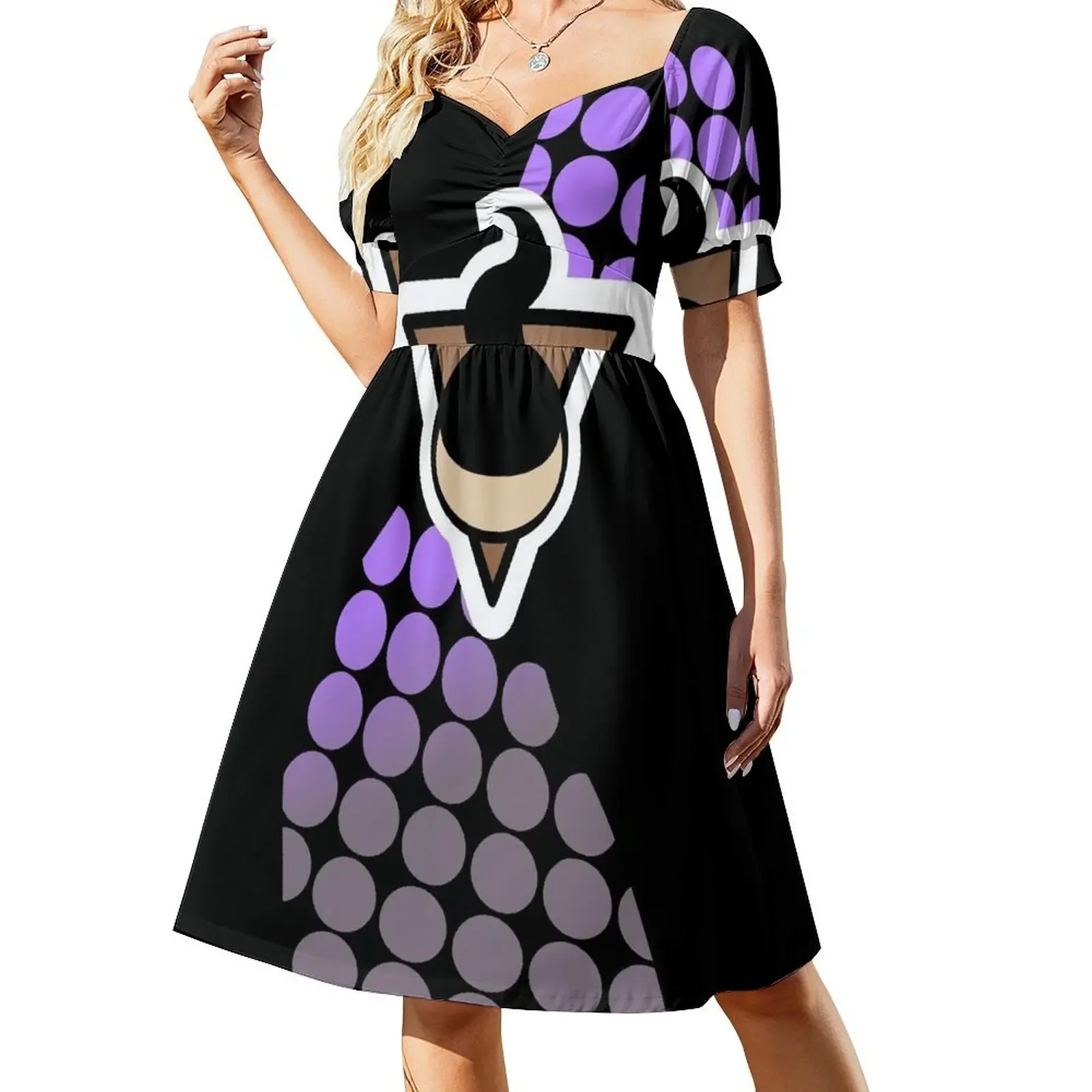 

Ghost Uniform Short-Sleeved Dress Dress vintage sexy dress for women