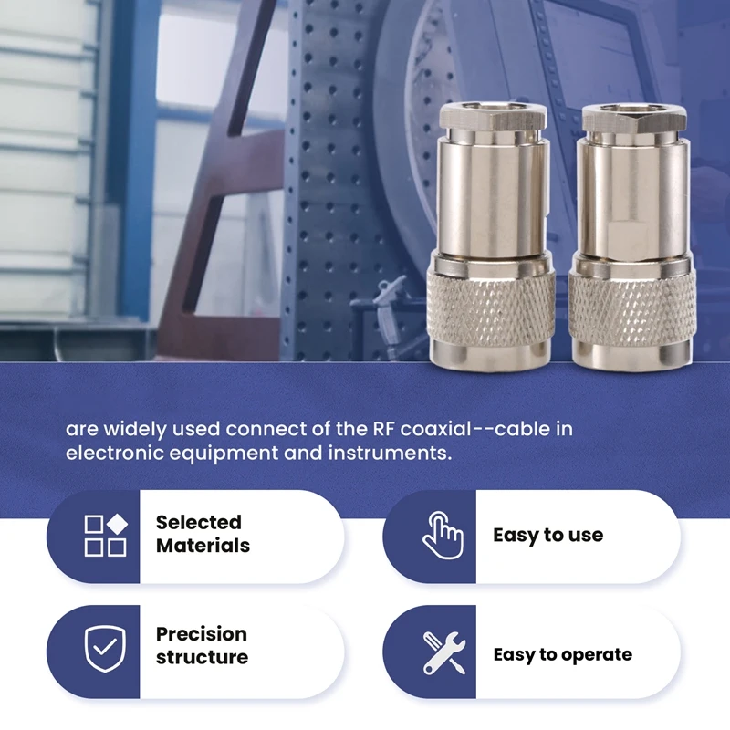 2 Pcs N Type Male C…