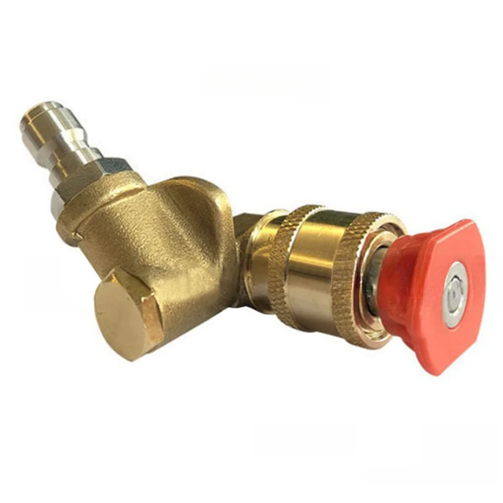 

As Shown Pressure Washer Kit Compact Pressure Washer Accessories Swivel Coupler Five Spray Nozzles Quick-connect Swivel Coupler