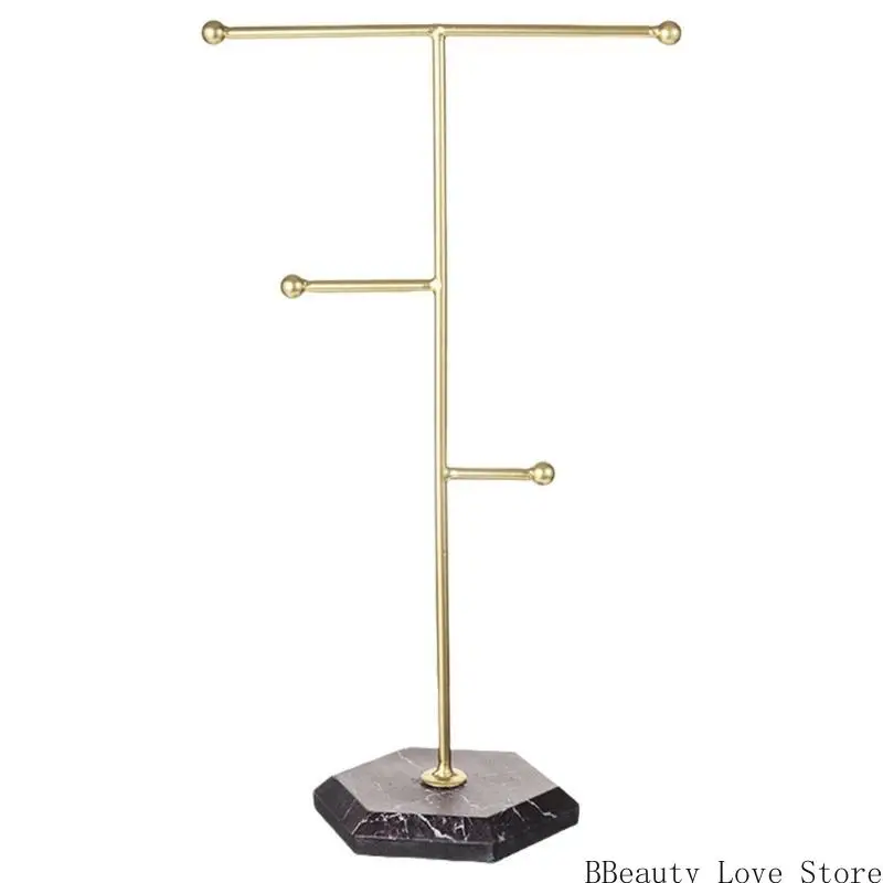 

Jewelry Display Stand Bracelet Holder Earring Rack Watch Display Shelf for Women