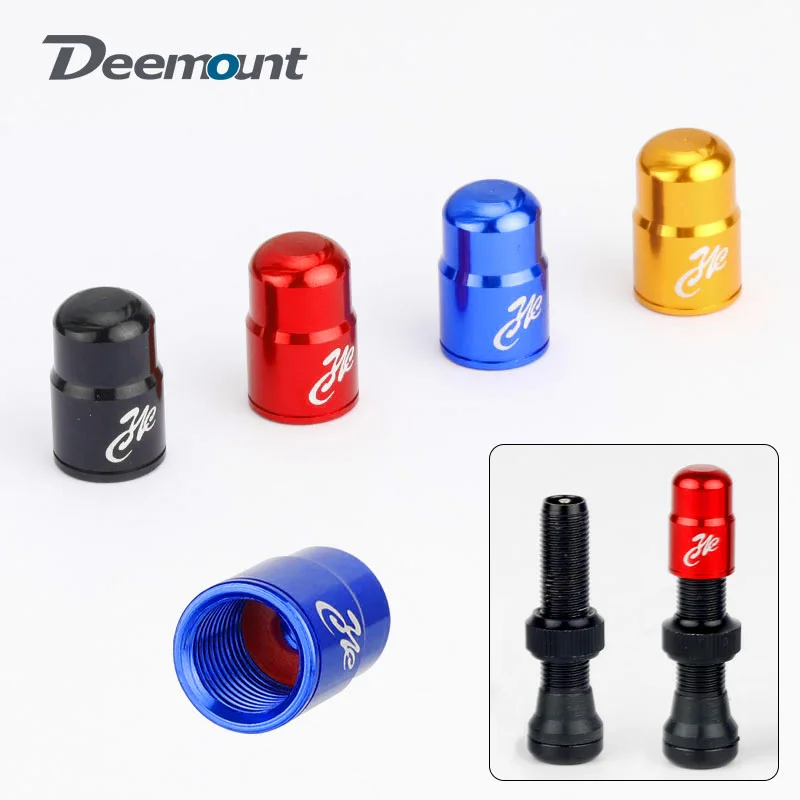 Bicycle Valve Stem Cap For Car Electric Bike Aluminum Anodized Nozzle Dust Cover MTB Road Bike Accessories