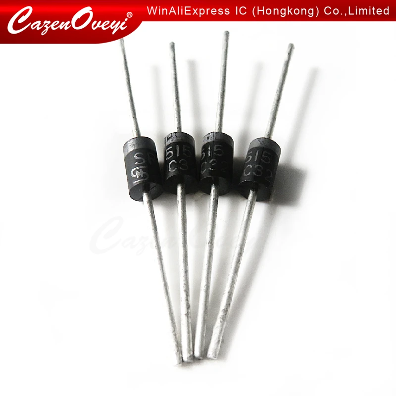 20pcs/lot SR515 SB515 5A150V Schott Diode In Stock