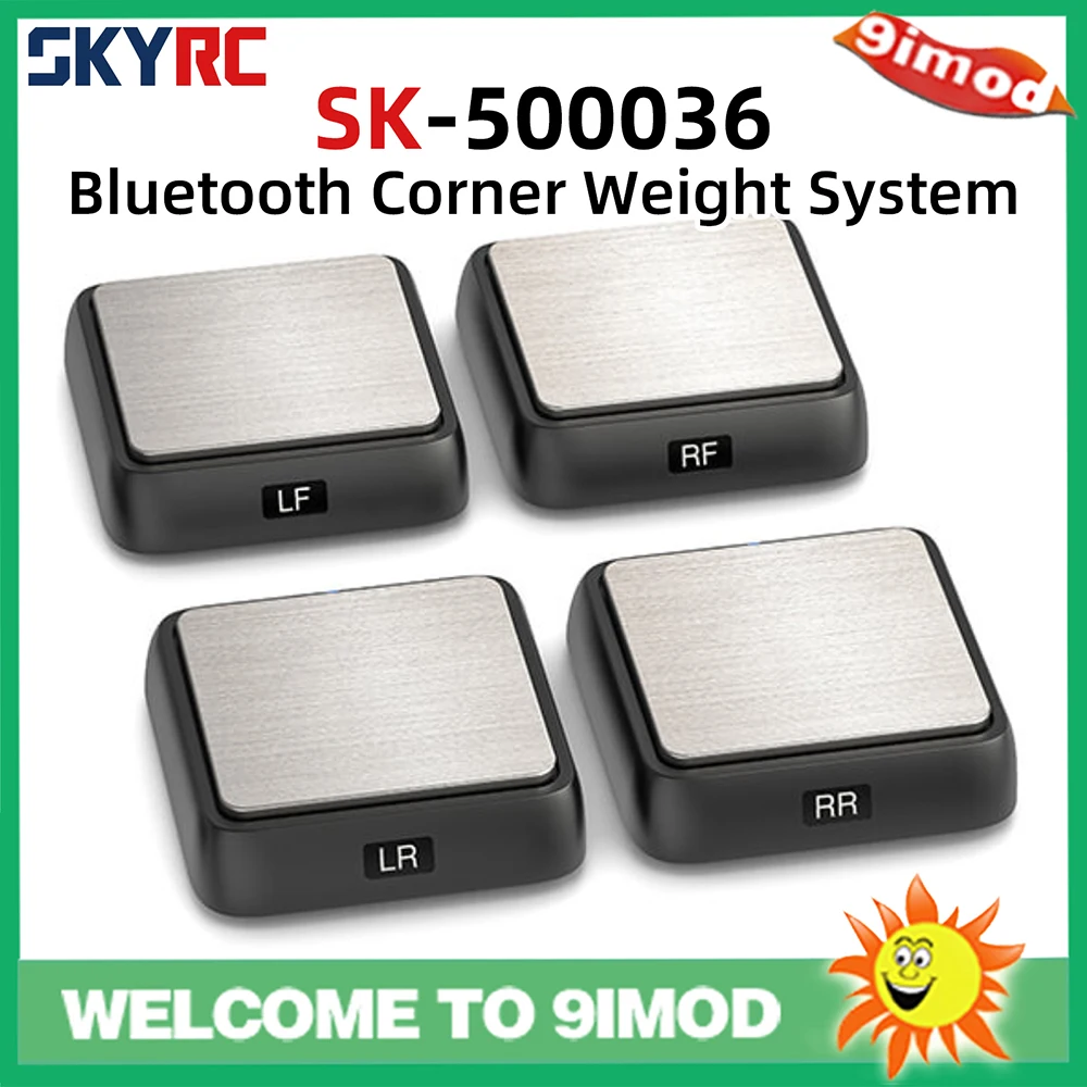SKYRC CWS Corner Weight System Wireless Bluetoth RC Car Balancing Scale Kit SK-500036 for 1/8 1/10 1/12 RC Car Truck Buggy