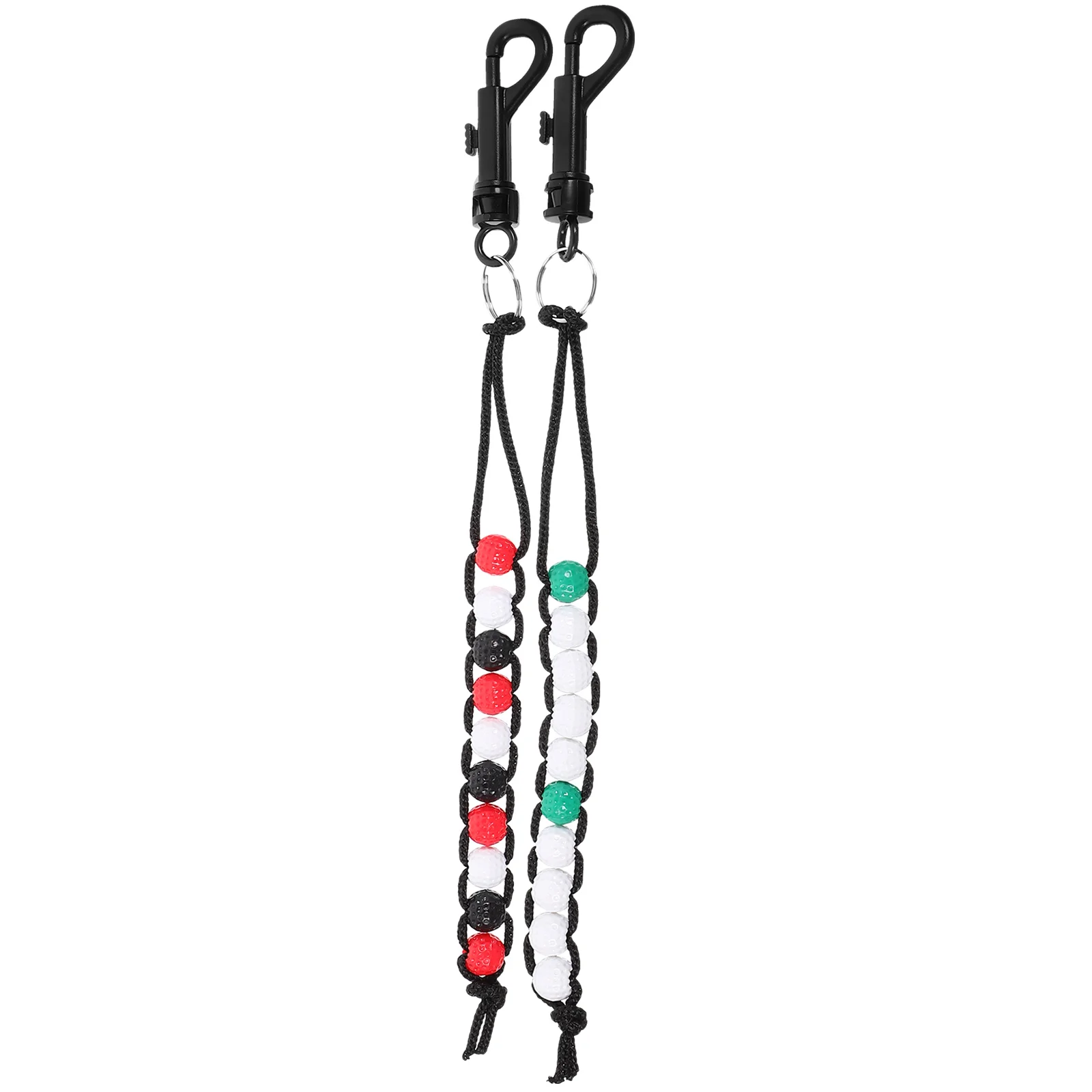 

2 Pcs Golf Counter Beads Putting Wrist Beaded Golfs Accessory Counting Device Man