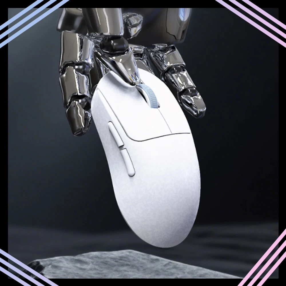 

Ajazz T520 Gaming Mouse Wireless 3mode Paw3395 Carbon Brazing Shell Lightweigh Office E-Sport Mouse Custom Accessory Fps Gamer