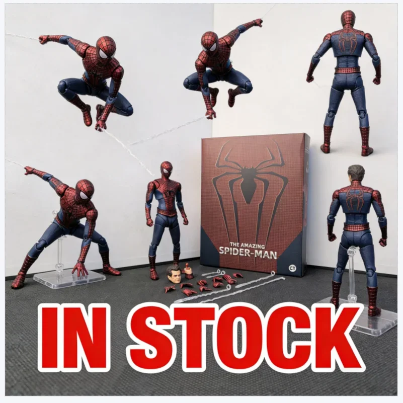 

Новые популярные игрушки Ct Toys: Фигурка Человека-паука Эндрю Гарфилда, аниме-фигурка Человека-паука, модель, подарок, игрушки