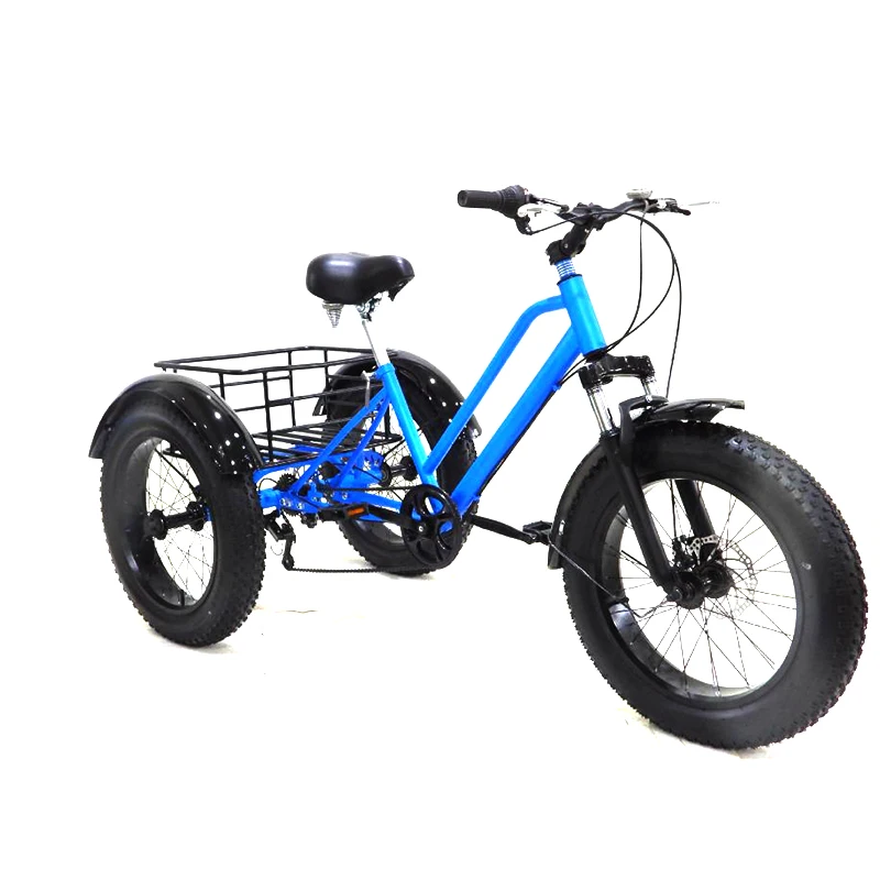 

20Inch*4.0 Tricycle/Fat Wheel Disc Brake Tricycle/Shopping Three-Wheeled Bicycle