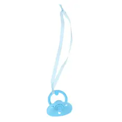 Infant Baby Doll Plastic Pacifier for Doll Nursery Room Accs Blue