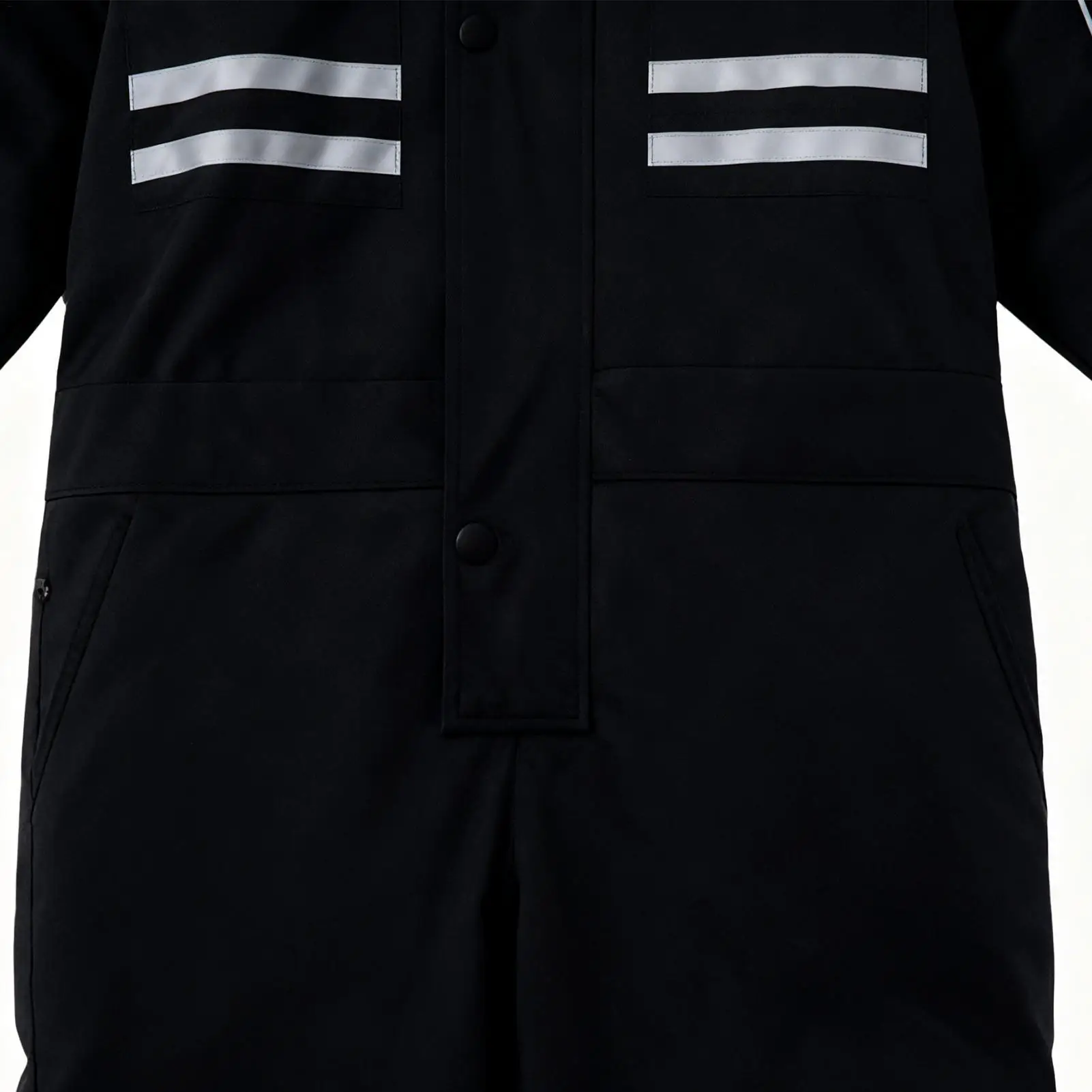 

Windproof Motorcycle Jacket Thermal 4-Pockets Clothes With Reflective Strips Warm Snowmobile Coat For Women Men Winter Daily