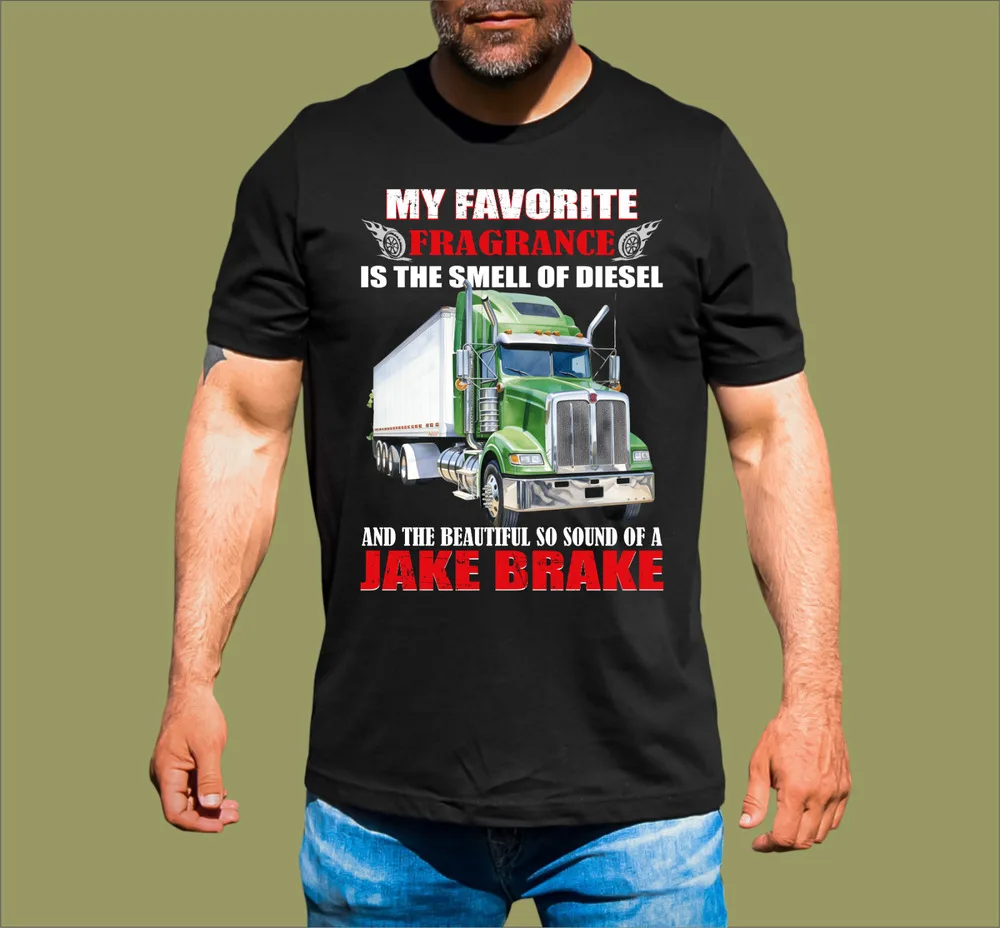 TRUCK  SMELL AND JAKE BRAKE T-SHIRT Anime Graphic T-shirts for Men Clothing Women Tees Y2K tops Unisex Summer Short SleeveAnime