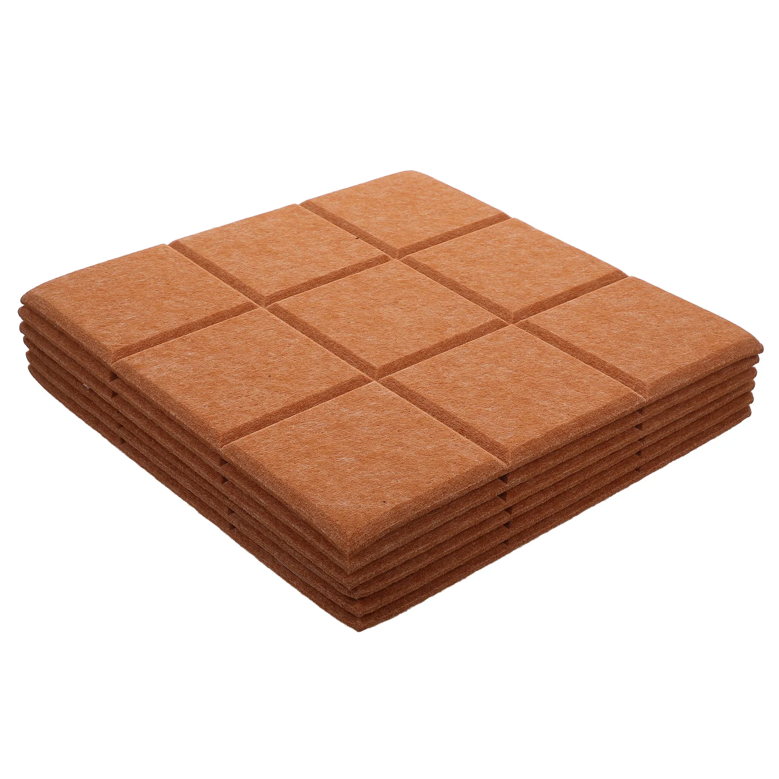 

6Pcs Felt Bulletin Board Tiles Adhesive-Free Pin Board for Wall Photos Notes Enamel Pins Office Home Organization