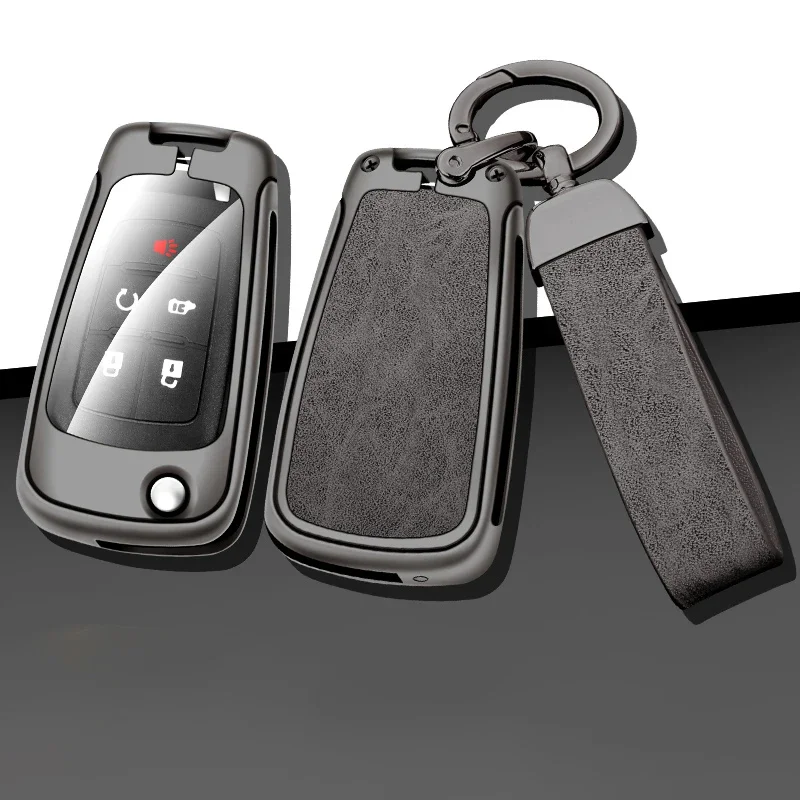 

Zinc Alloy Car Key Case Cover Protector For Chevrolet Camaro Cruze SS Sonic Spark Aveo Epica For Buick Lacrosse Encore GL8 Regal