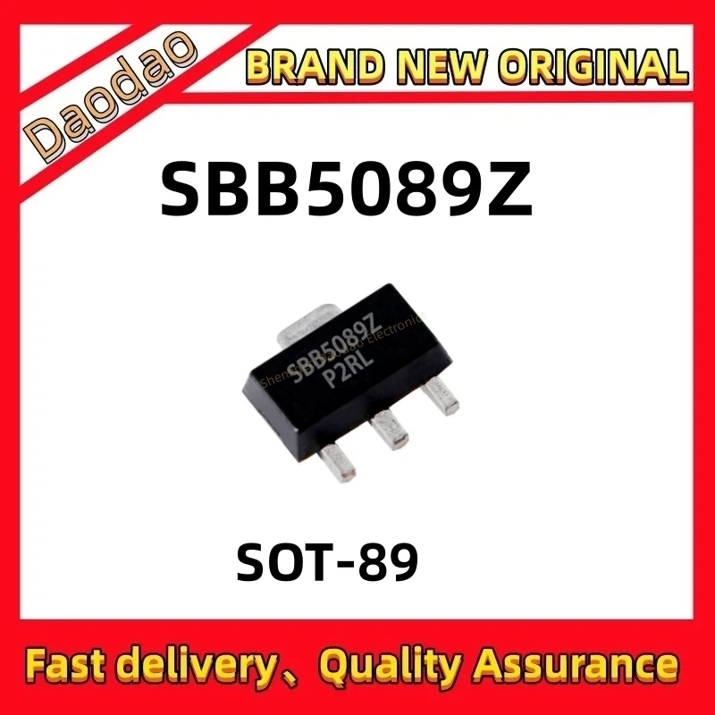 

10Pcs SBB5089Z SBB-5089Z SBB5089 SBB-5089 SOT-89 IC Chip Rf microwave low noise power amplifier New original