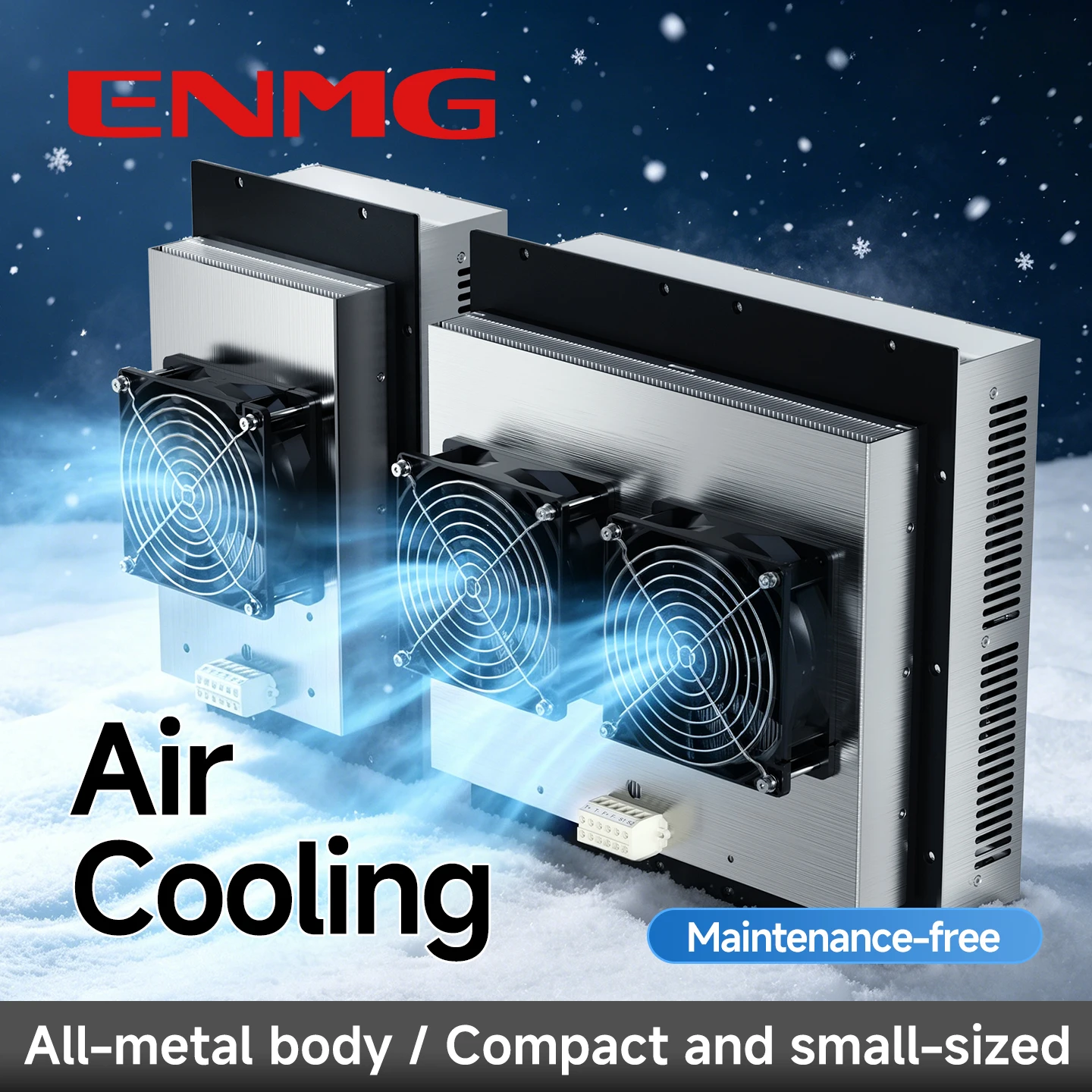 

ENMG Semiconductor Air-Cooled Industrial Cabinet Cooler Through-Wall Type Cabinet Precision Air Conditioner Hot Side Protection