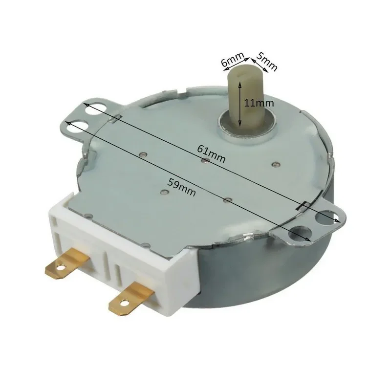 AC 220V-240V 50Hz CW/CCW Microwave Turntable Turn Table Synchronous Motor TYJ50-8A7