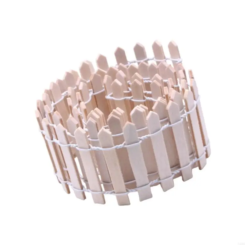 

54DA Simulation Garden Fence Model Figure for 1/12 Doll House Enthusiasts and Plant Lovers Microlandscape Setting Accessory