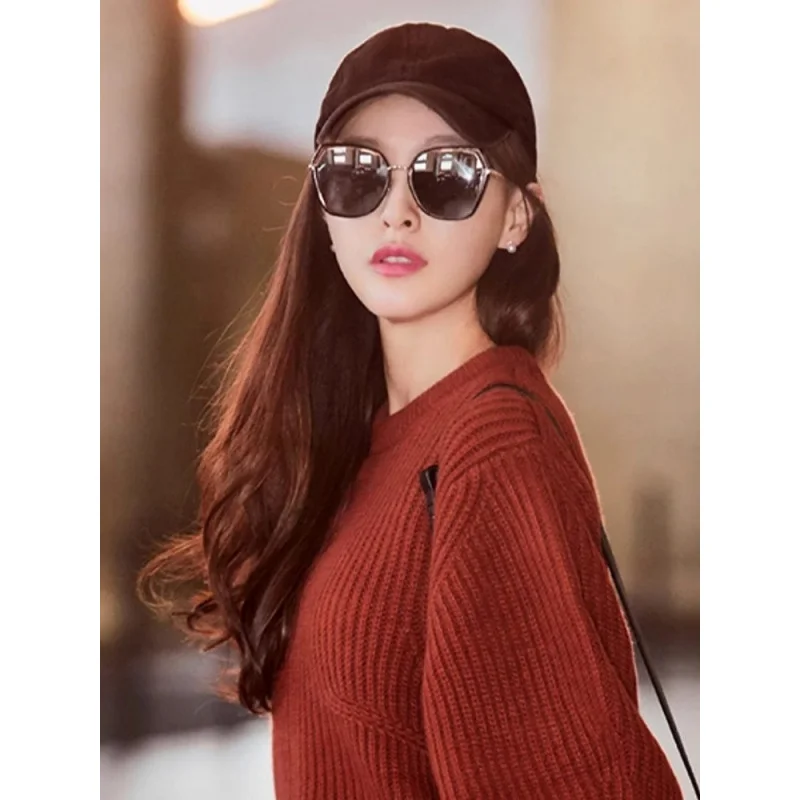 Sunglasses for Women2024New to Make Big Face Thin-Looked Fashion UV Protection Polarized Sunglasses Sun Protection Driving-Speci