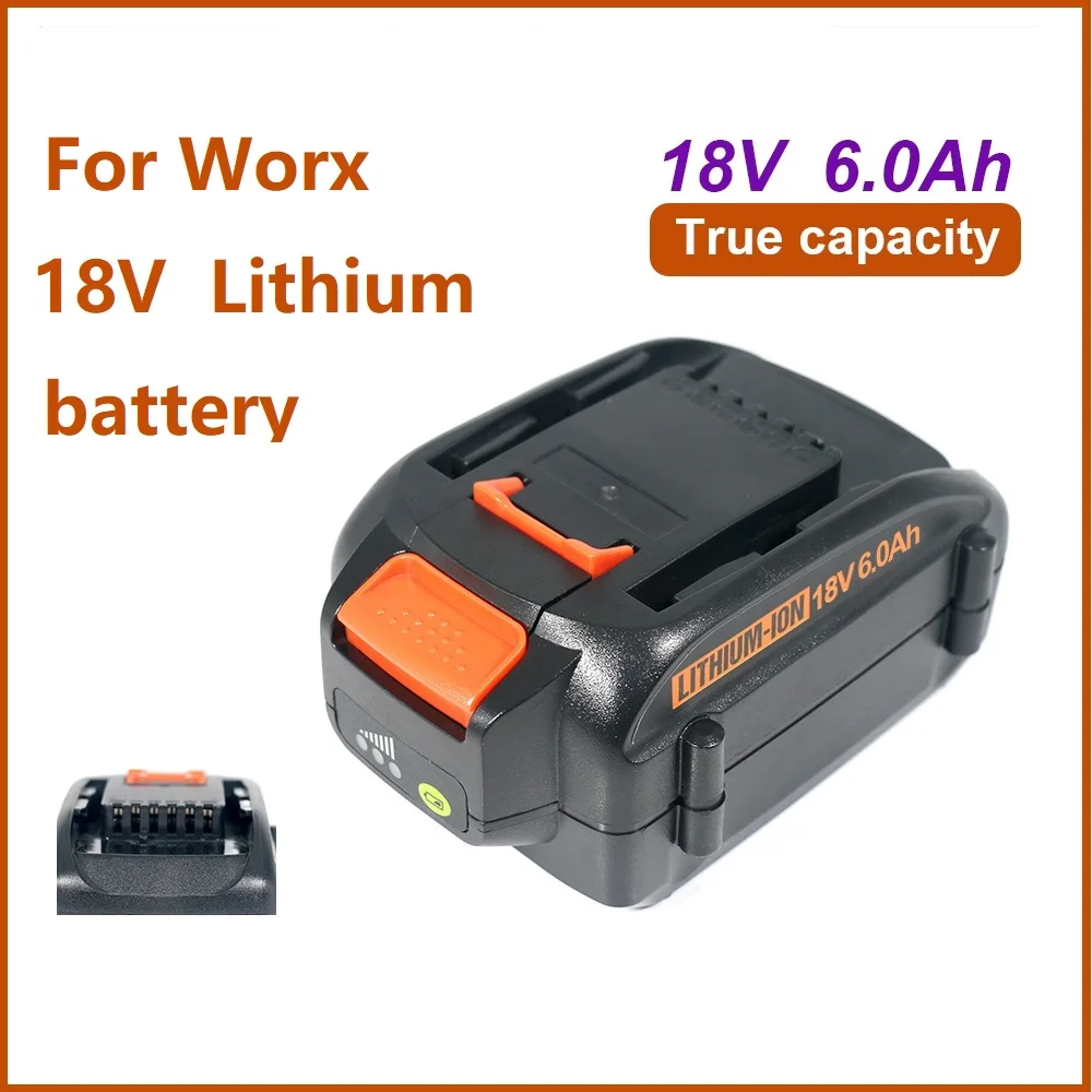 

For Worx 18V /20V 3-6Ah Lithium battery Electric charge display WA3512 WA3551 WA3553 WA357 for All WORX Electric and Garden Tool