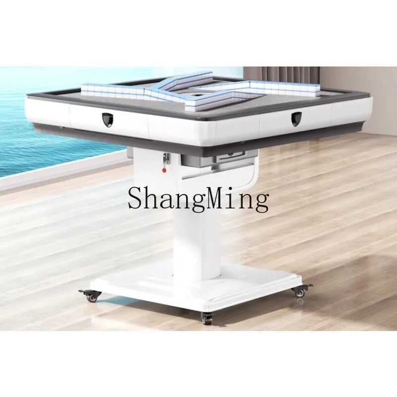 

CL roller coaster mahjong machine automatic folding heating table dual-purpose mahjong table rotorcraft household machine hemp