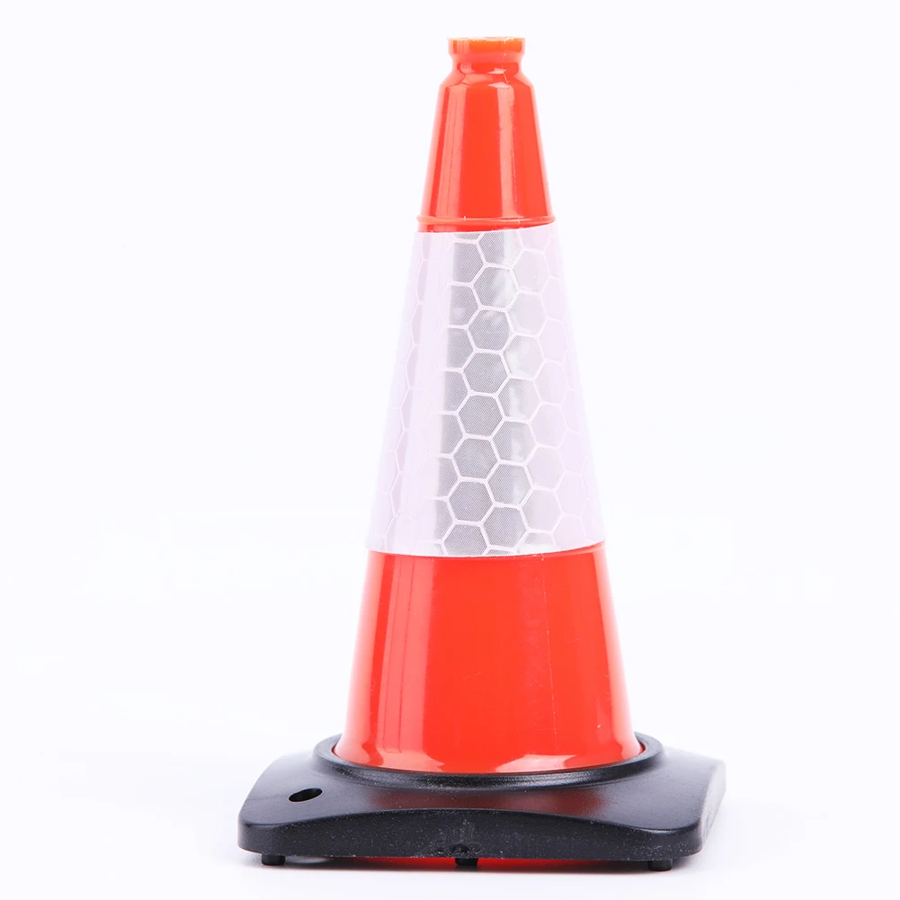 반사 도로 콘 도로 장애물 자동차 안전 경고 콘 어린이를위한 놀이 집 액세서리 어린이 크리스마스 선물