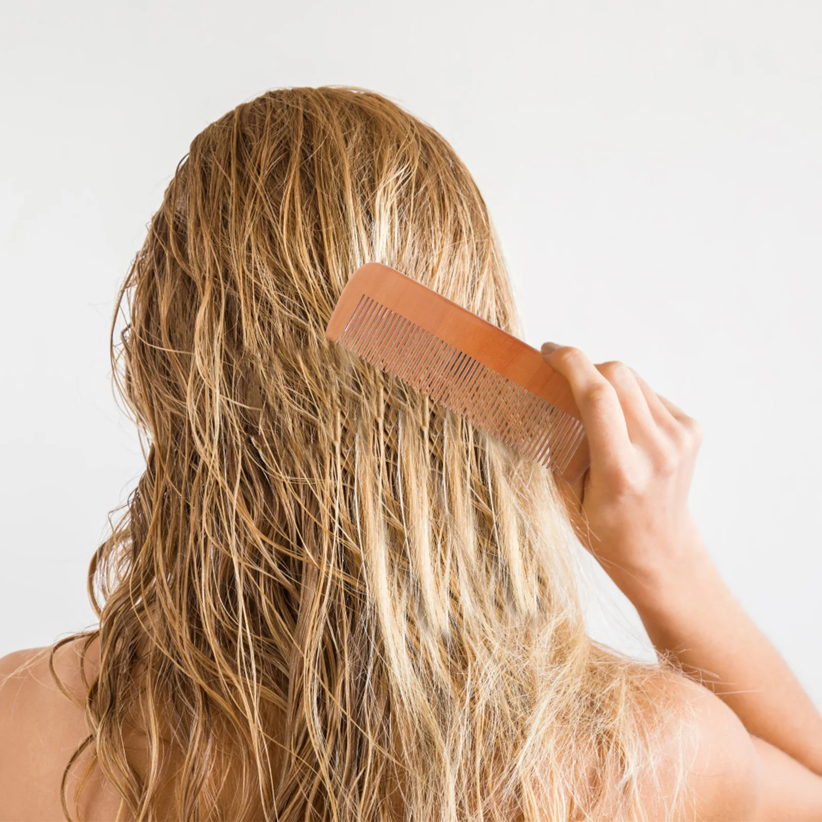 

3Pcs Wooden Massage Combs for Women Hair Styling Scalp Care Smooth Detangle Portable Home Travel Gift Hair Combs