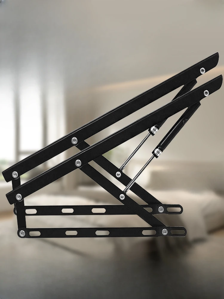 Rib frame, pneumatic rod bed frame, hydraulic flap bed, hardware accessories, support rod bed, box upturn bed