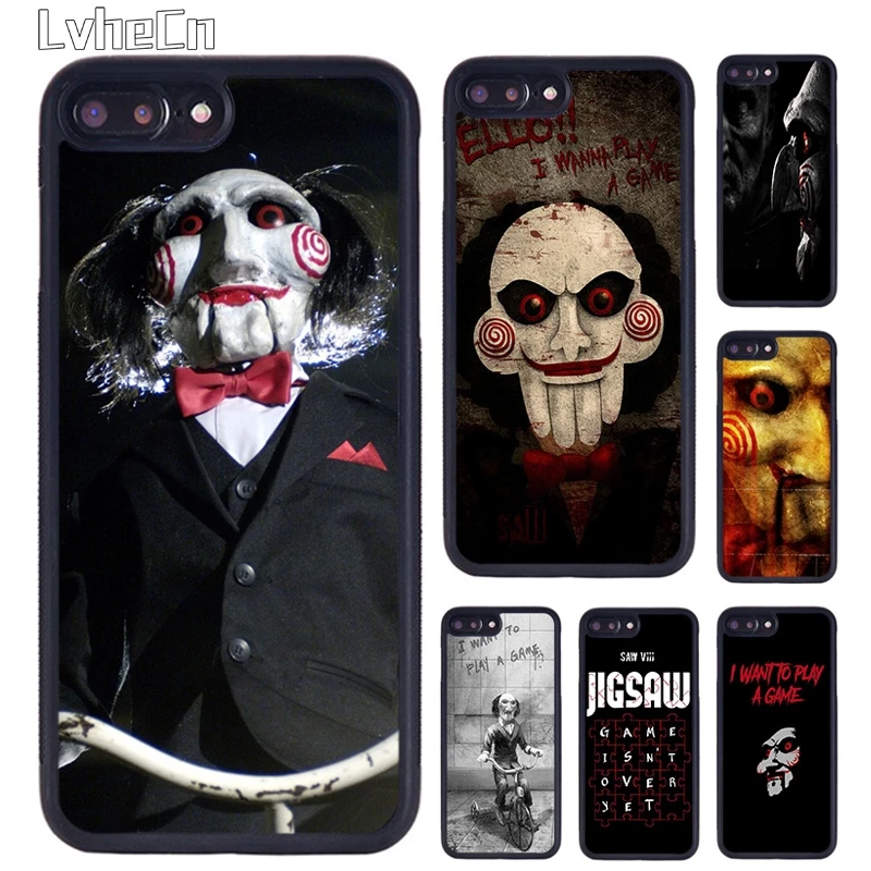 Jigsaw Saw Phone Case For iPhone 14 15 16 13 12 Mini Max Cover For Apple iPhone 14 15 16 11 Pro Max 6S 8 7 Plus SE2020